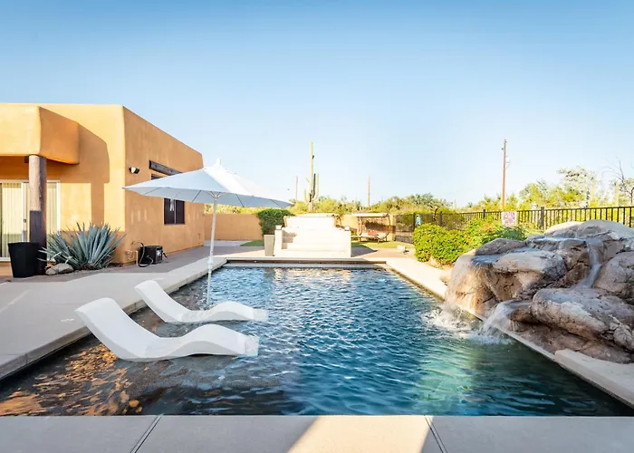 Vakantiehuis Desert Oasis- Luxury Private Pool Pet Friendly Scottsdale